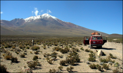 Laguna Colorada - barvy ve čtyřech tisících