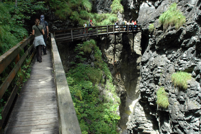 Krásy romantického Salcburska, Vorderkaserklamm, Lamprechtshohle