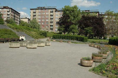 Pražské zahrady, zastavení šedesáté první - park na náměstí Svatopluka Čecha
