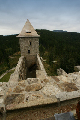 Hrad Kašperk navštívil i Anděl Páně