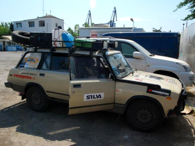 Žigulík projel Gruzii, Ázerbajdžán a Turkmenistán