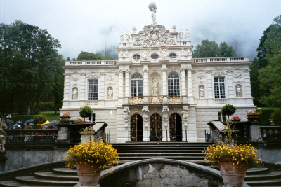 Linderhof, zámek v srdci hor