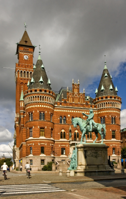 Přístavní město Helsingborg