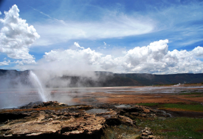 Za plameňáky k jezeru Bogoria