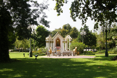 Dusit Garden s královskými paláci