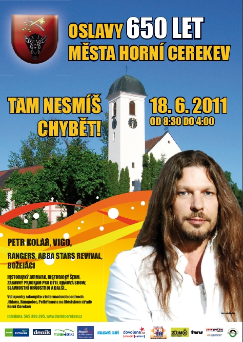 Horní Cerekev láká (nejen) na slavnosti