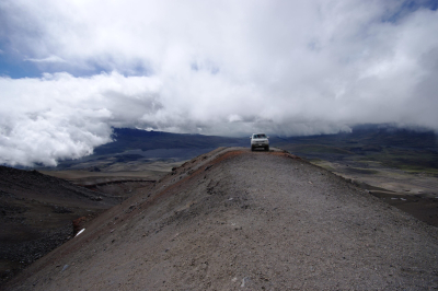Výstup na Cotopaxi a bezpečí na cestách