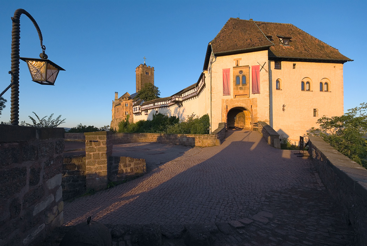 Hrad Wartburg - zastávka na cestě přes Německo