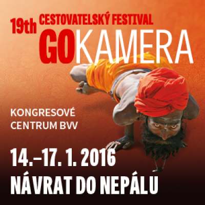 Cestovatelský festival GO KAMERA v Brně