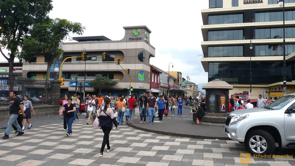 San José, hlavní město Kostariky