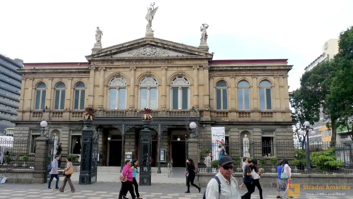 Kostarika, San José, národní divadlo, Teatro Nacional